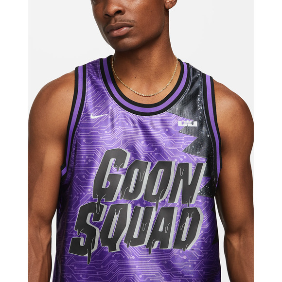 NEW Mens Size XL Nike LeBron x Space Jam "Goon Squad" Dri-FIT Jersey DJ382-560 - Picture 4 of 10